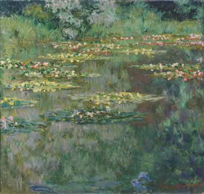 De Vijver van de Nymphaea door Claude Monet